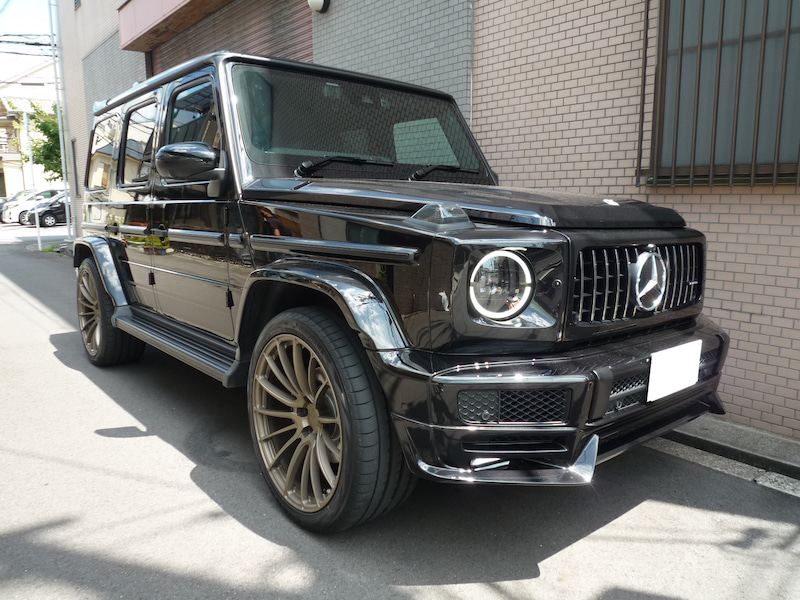 G63インナーナーブラックペイント